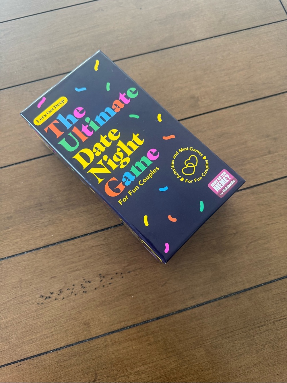 The Ultimate Date Night Game - Colorful Couples Card Game